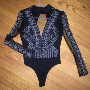 Black Vegas Bodysuit